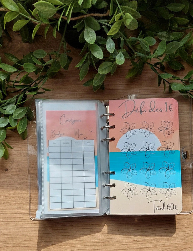 🌅 Classeur de Budget Complet "Sunset" – Organisé & Prêt à l’Emploi