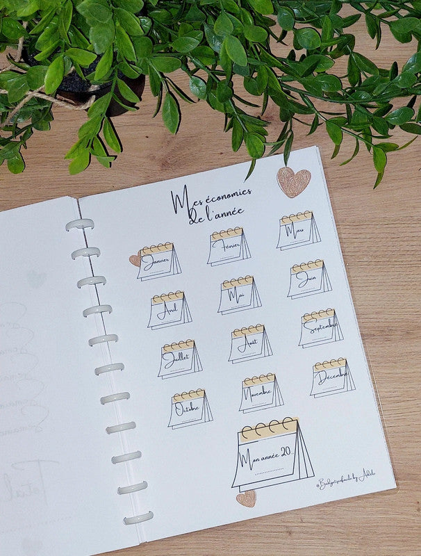 ✨ Budget Planner "Cœur Or" : Votre Allié Sérénité ✨