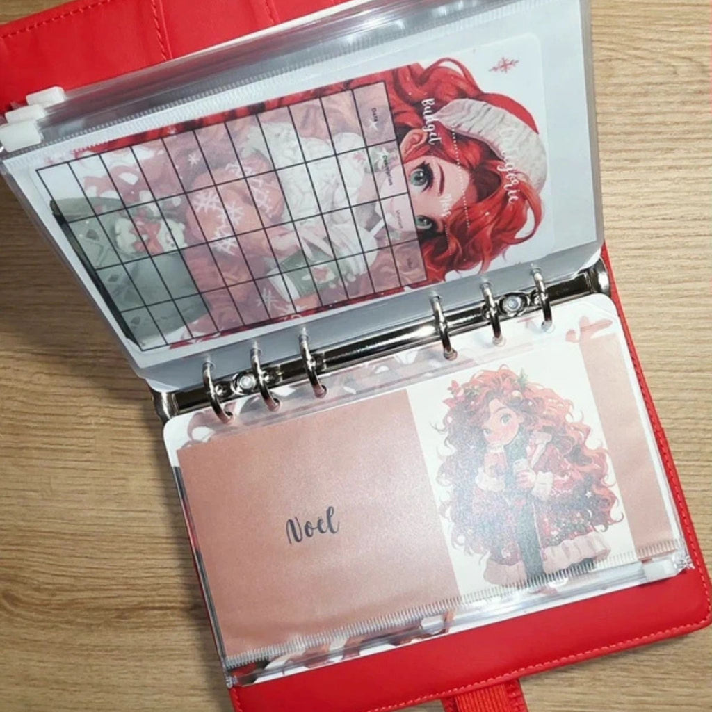 🎄 Classeur de Budget Complet - Édition Spéciale "Fille de Noël" 🎅