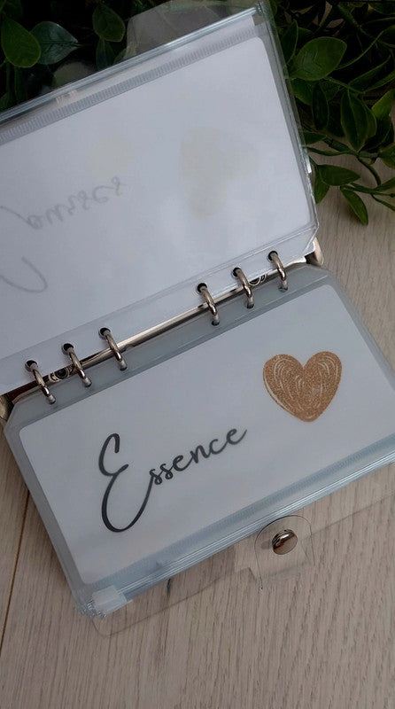 Kit de Démarrage Cœur Or - Budget Planner + Classeurs + Enveloppes