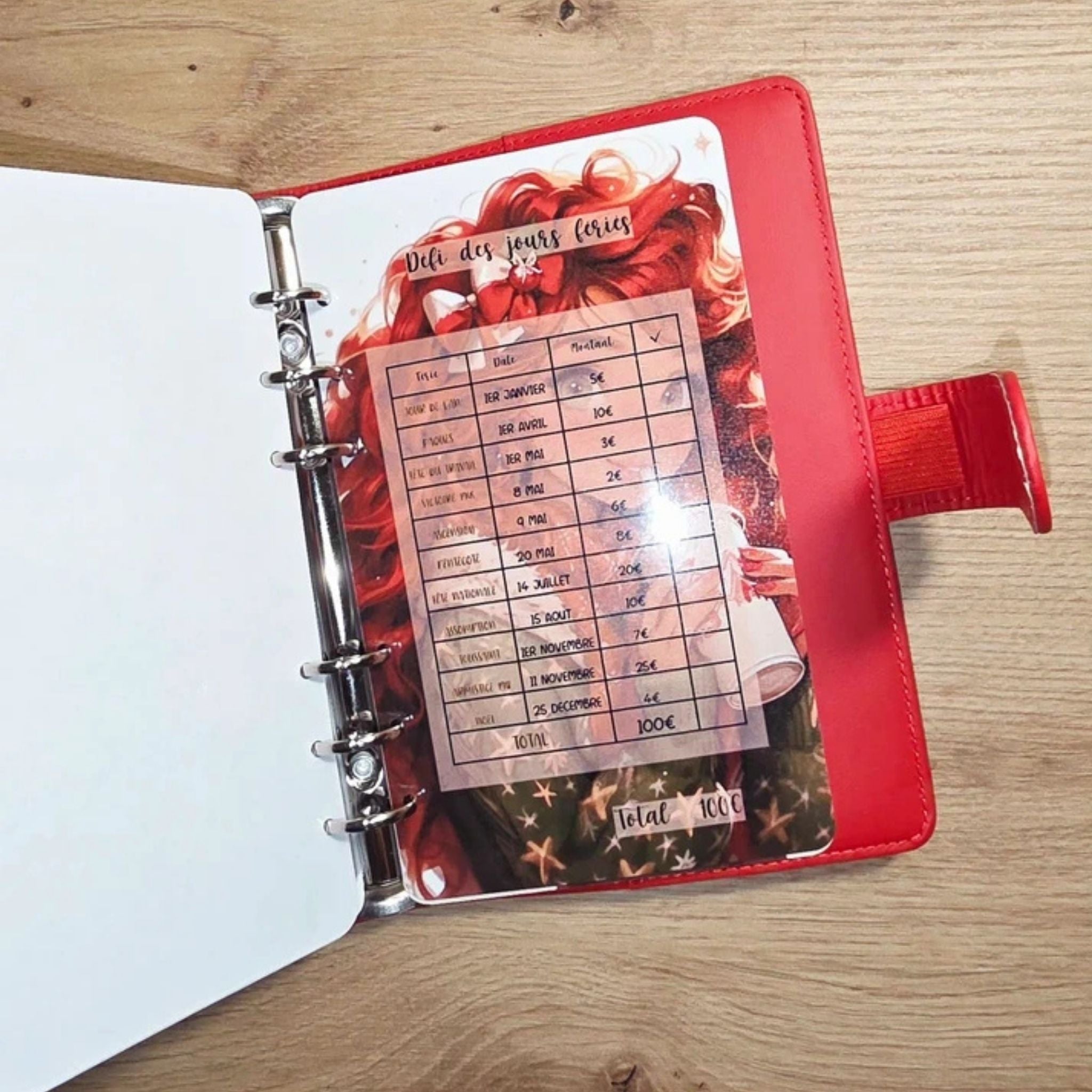 🎄 Classeur de Budget Complet - Édition Spéciale "Fille de Noël" 🎅