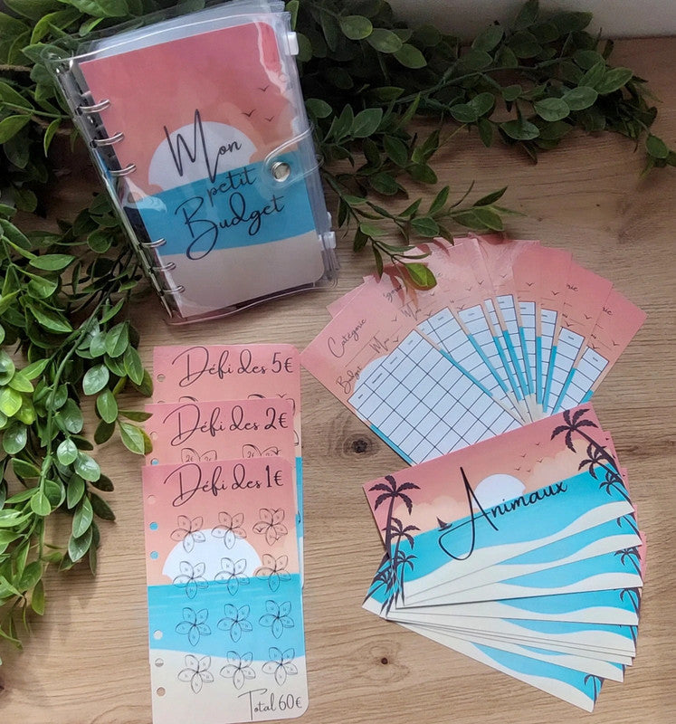 🌅 Classeur de Budget Complet "Sunset" – Organisé & Prêt à l’Emploi