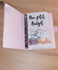 Classeur de Budget Complet "Diddle" Rose Pastel (A6)