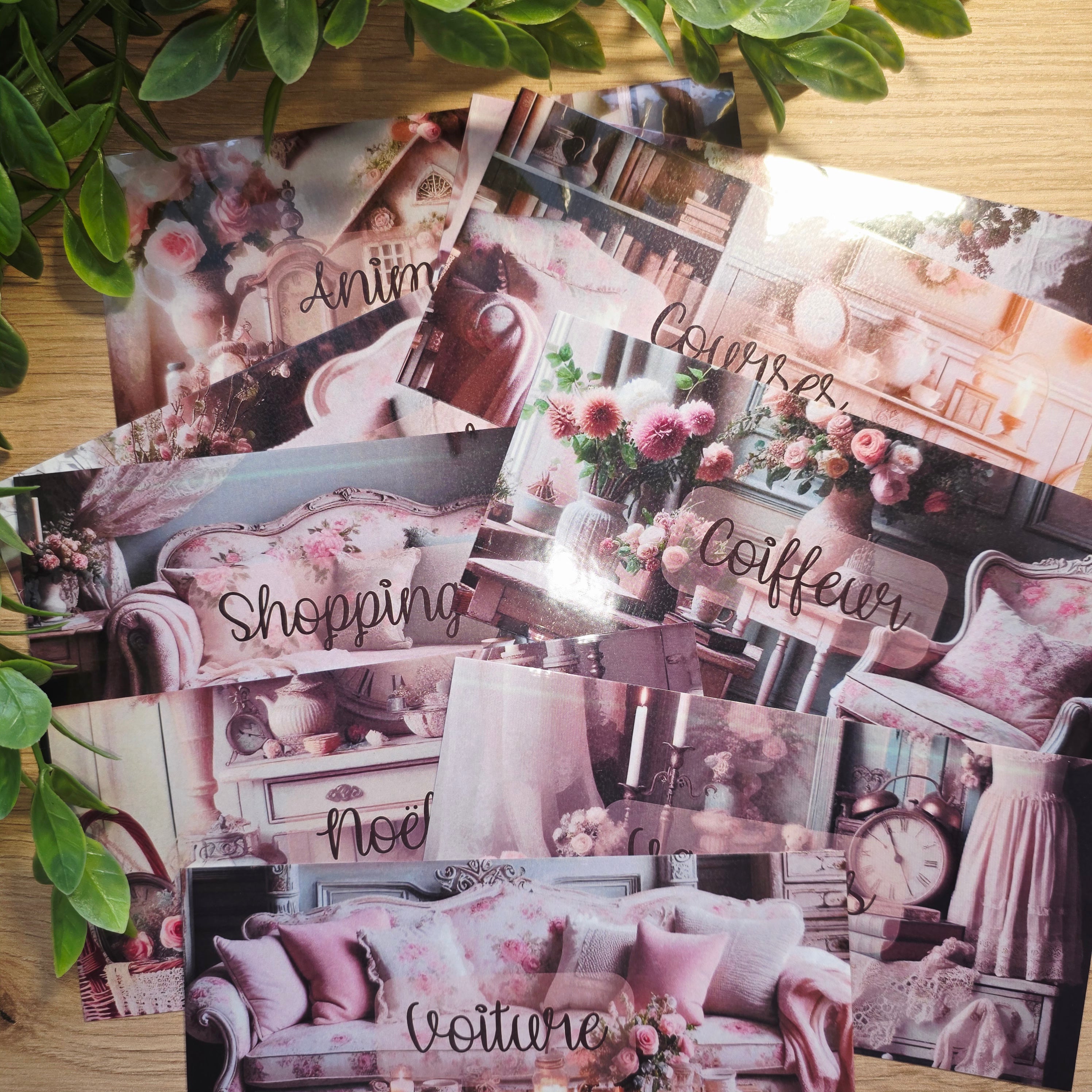 Kit Budgétaire A6 Shabby - Organisation Romantique