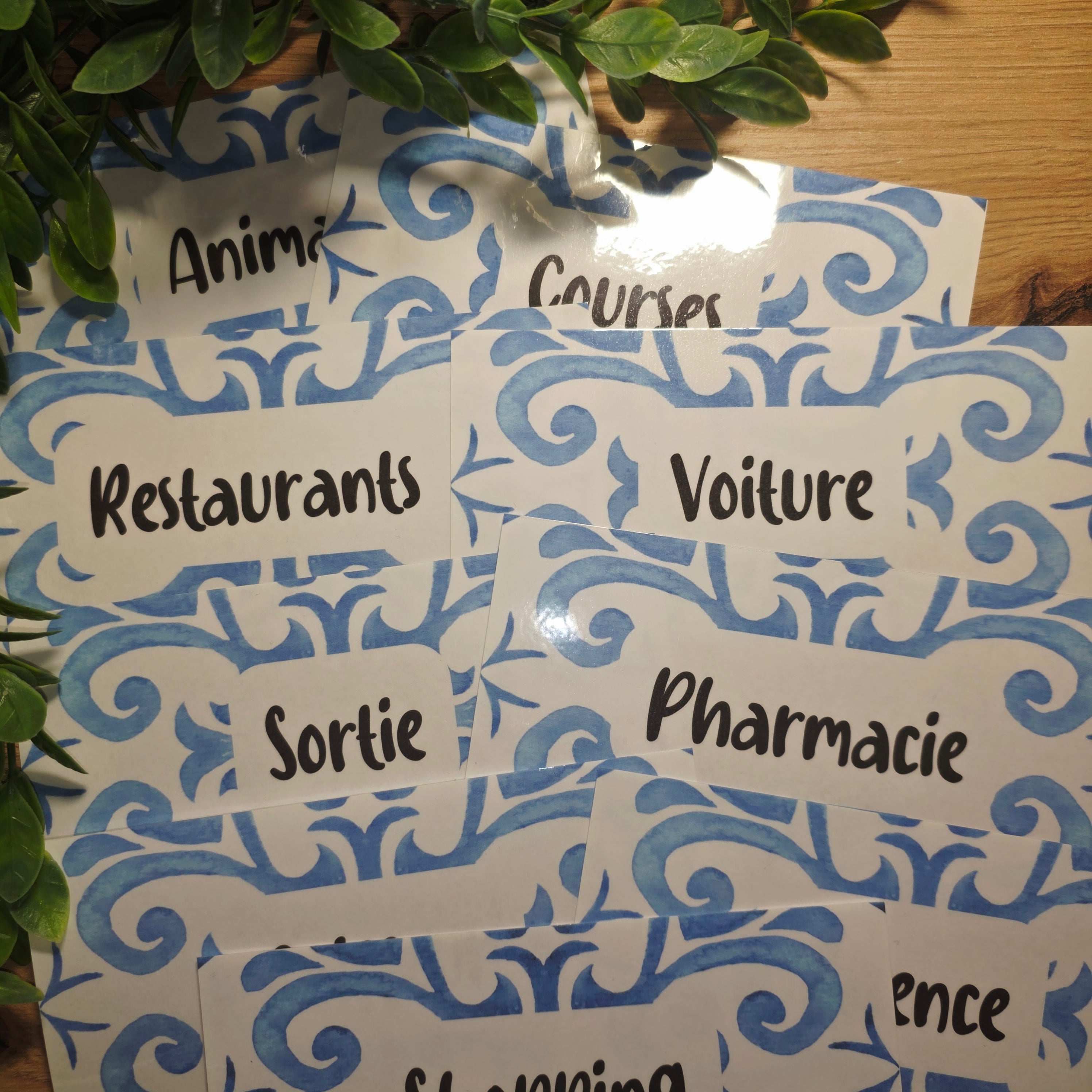Kit Budgétaire A6 Azulejos - Organisation Élégante