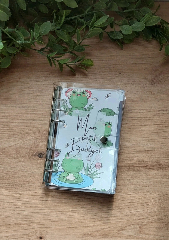 🐸 Classeur de Budget Complet "Froggy" – Vert & Ludique (A6)