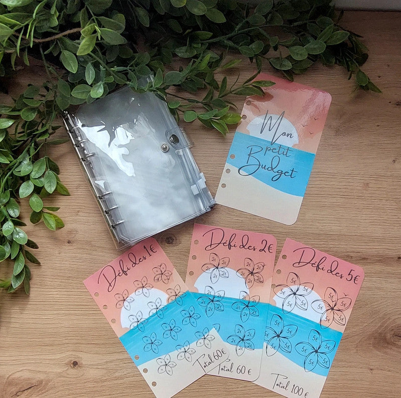 🌅 Classeur de Budget Complet "Sunset" – Organisé & Prêt à l’Emploi