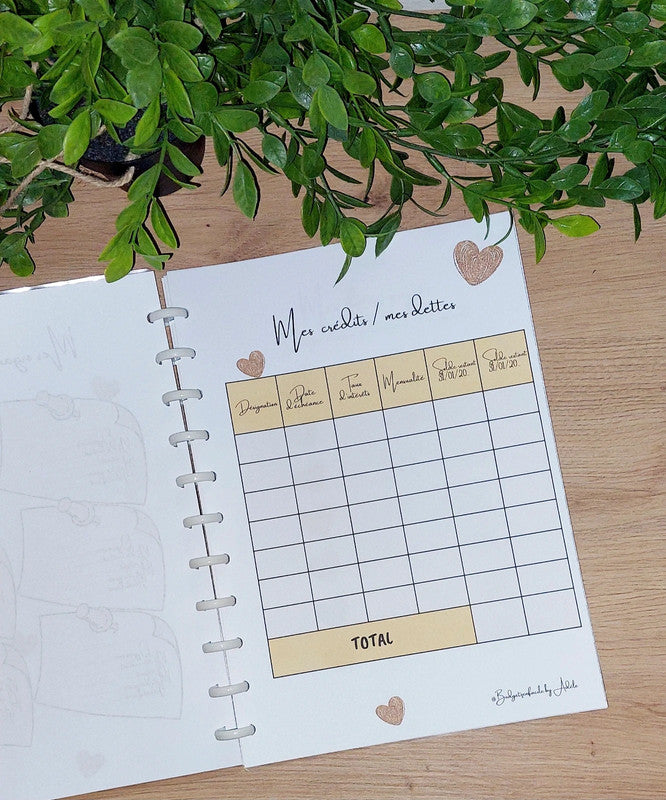 ✨ Budget Planner "Cœur Or" : Votre Allié Sérénité ✨