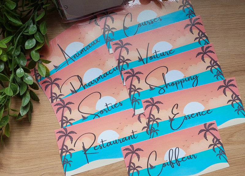 🌅 Classeur de Budget Complet "Sunset" – Organisé & Prêt à l’Emploi