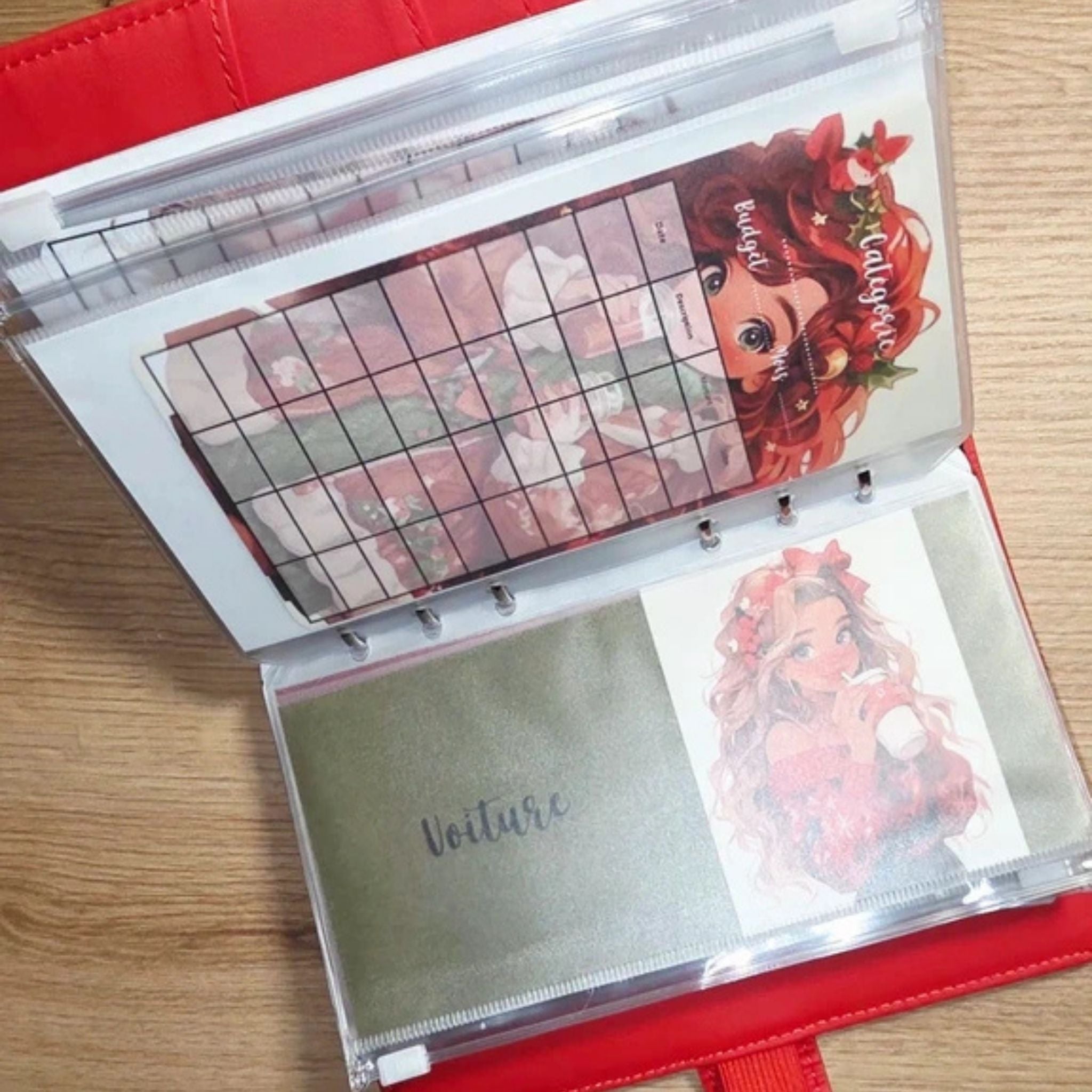 🎄 Classeur de Budget Complet - Édition Spéciale "Fille de Noël" 🎅