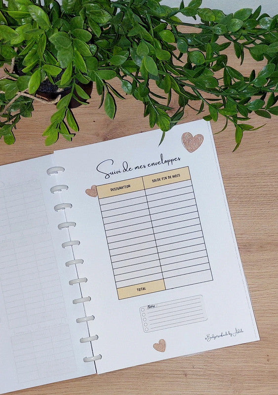 ✨ Budget Planner "Cœur Or" : Votre Allié Sérénité ✨