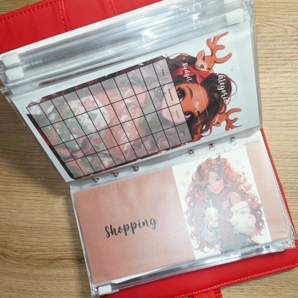 🎄 Classeur de Budget Complet - Édition Spéciale "Fille de Noël" 🎅