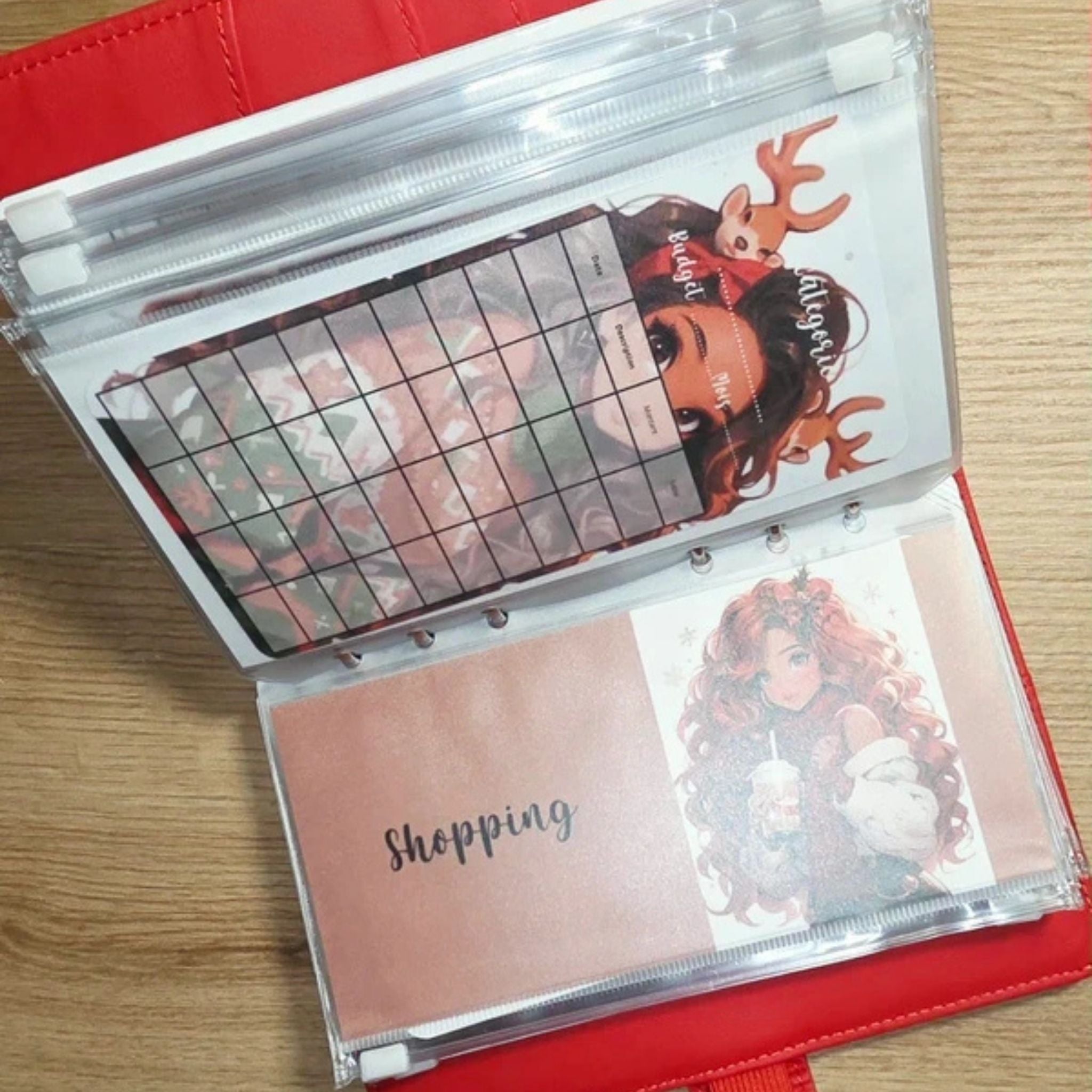 🎄 Classeur de Budget Complet - Édition Spéciale "Fille de Noël" 🎅