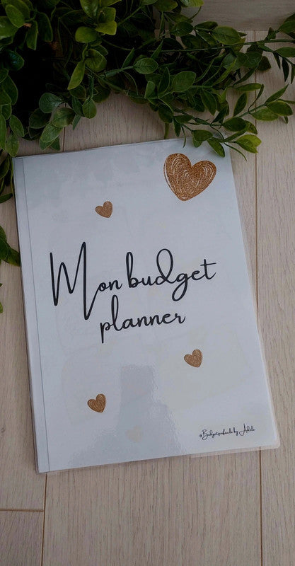 Kit de Démarrage Cœur Or - Budget Planner + Classeurs + Enveloppes