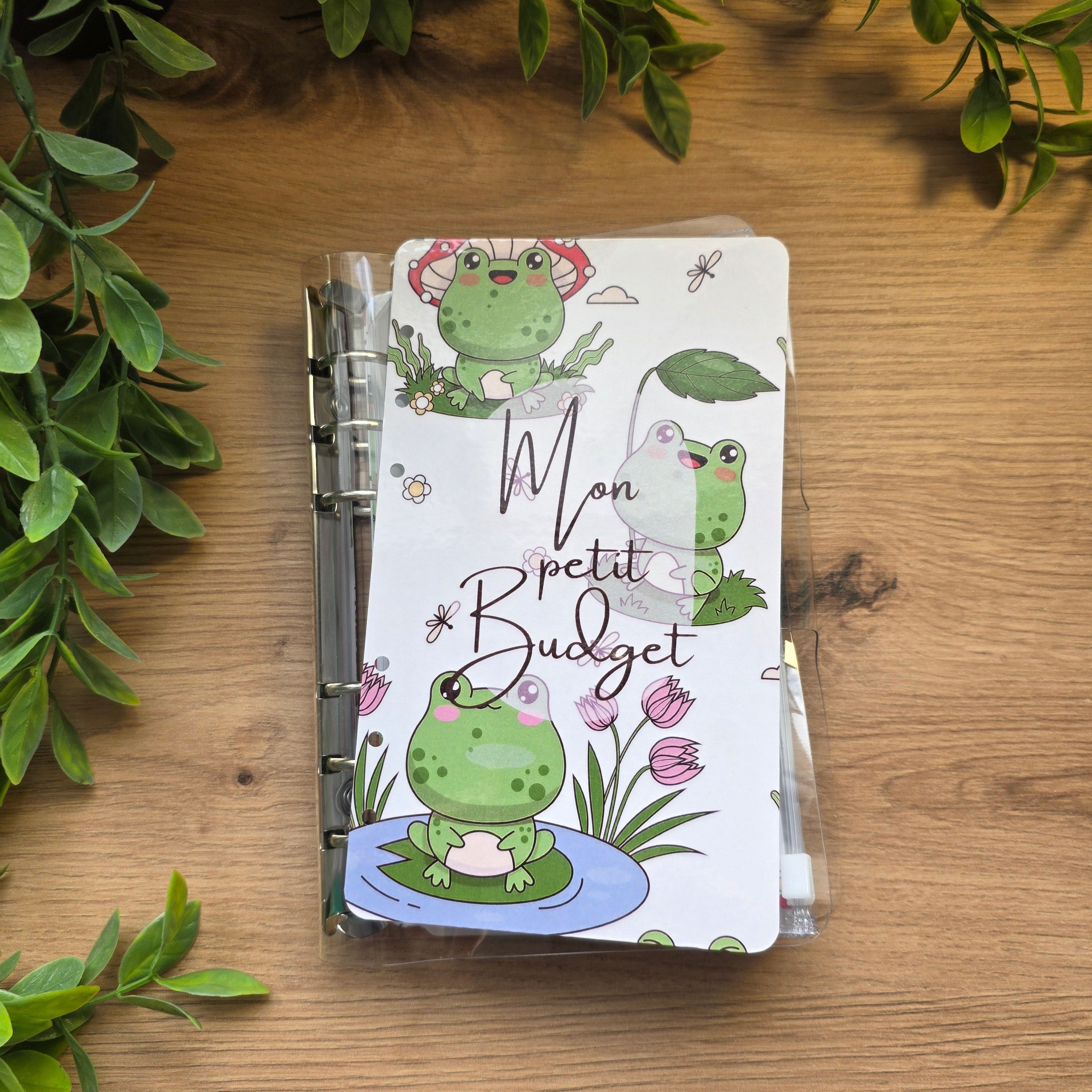 🐸 Classeur de Budget Complet "Froggy" – Vert & Ludique (A6)