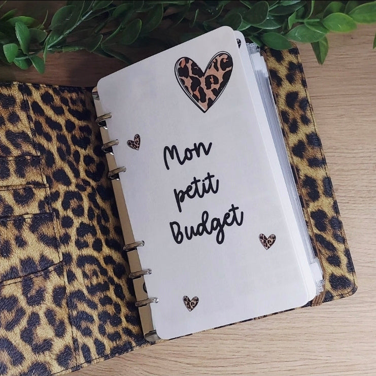 Kit de Démarrage Léopard - Budget Planner + Classeurs + Enveloppes