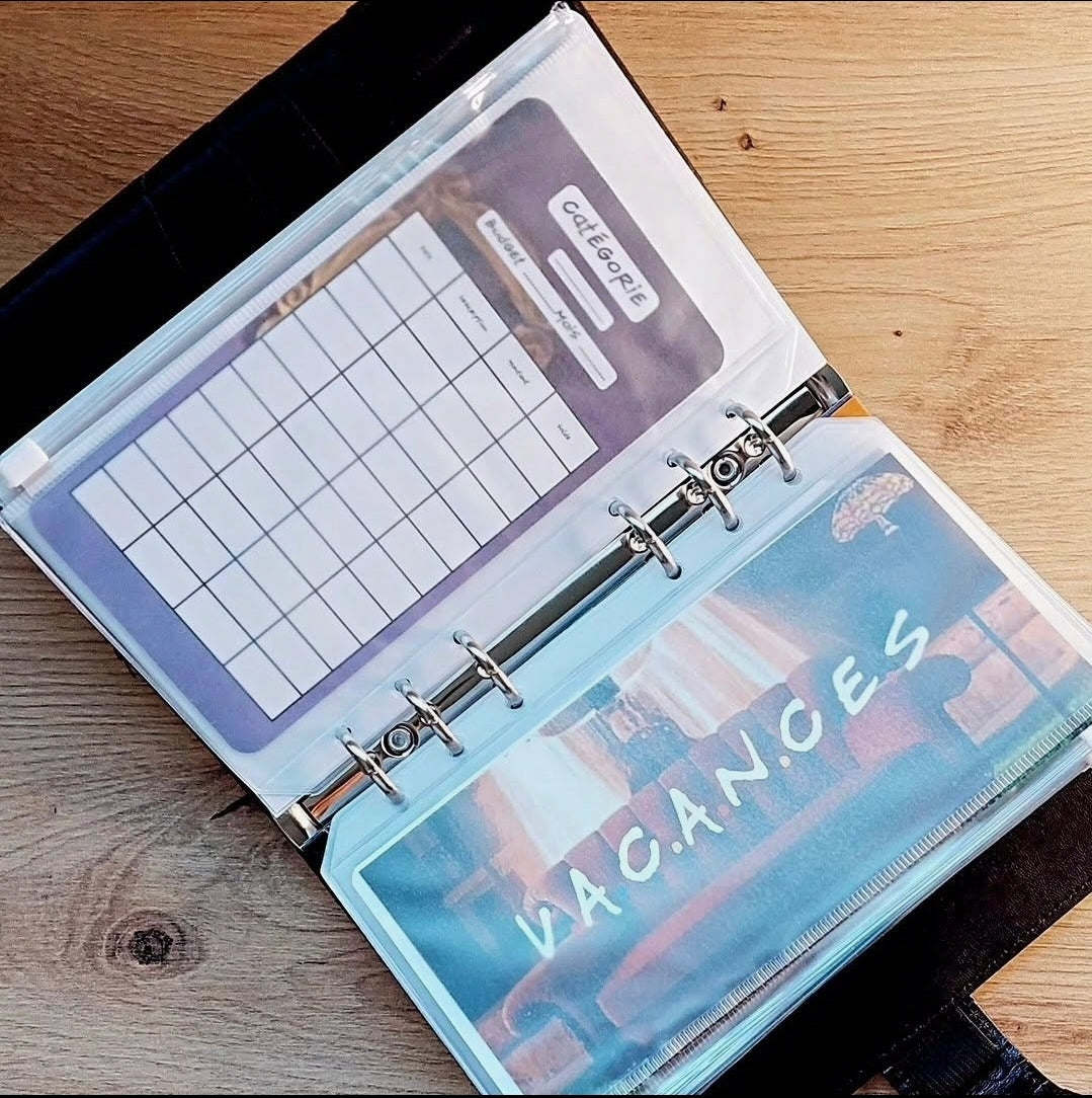 Classeur de Budget Complet "Friends" – noir (A6)