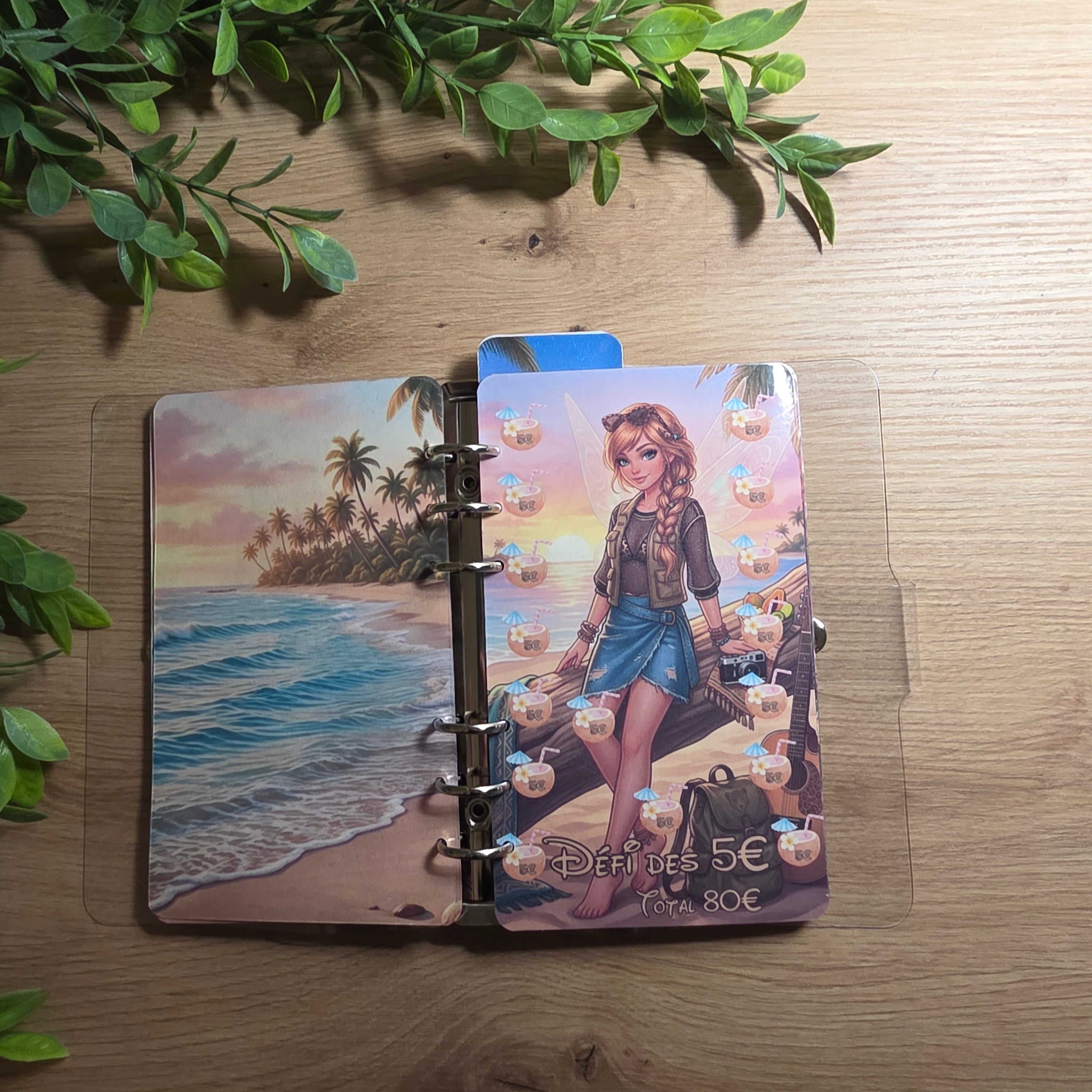 Classeur Défis Budgétaires – Félin Tropical 🐆 | Édition Léopard