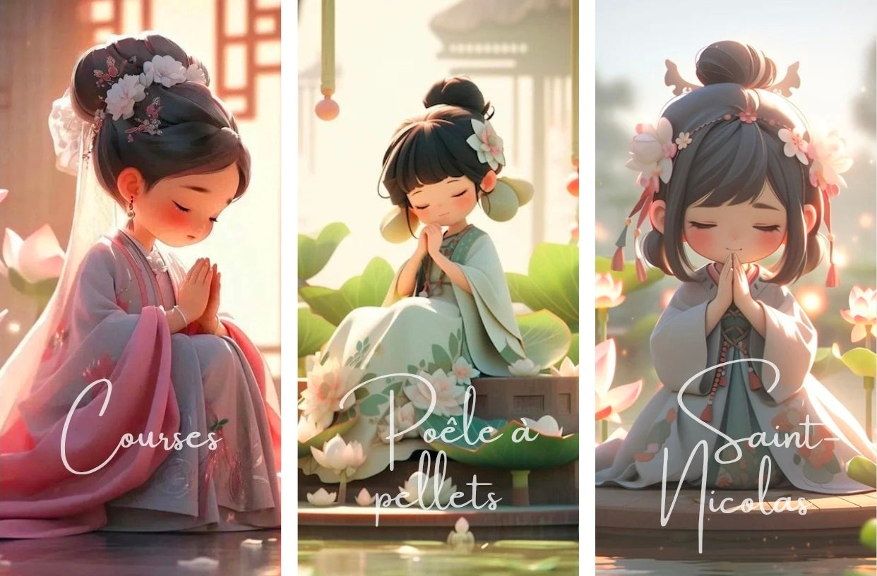 Kit personnalisé budgétaire - thème japonais