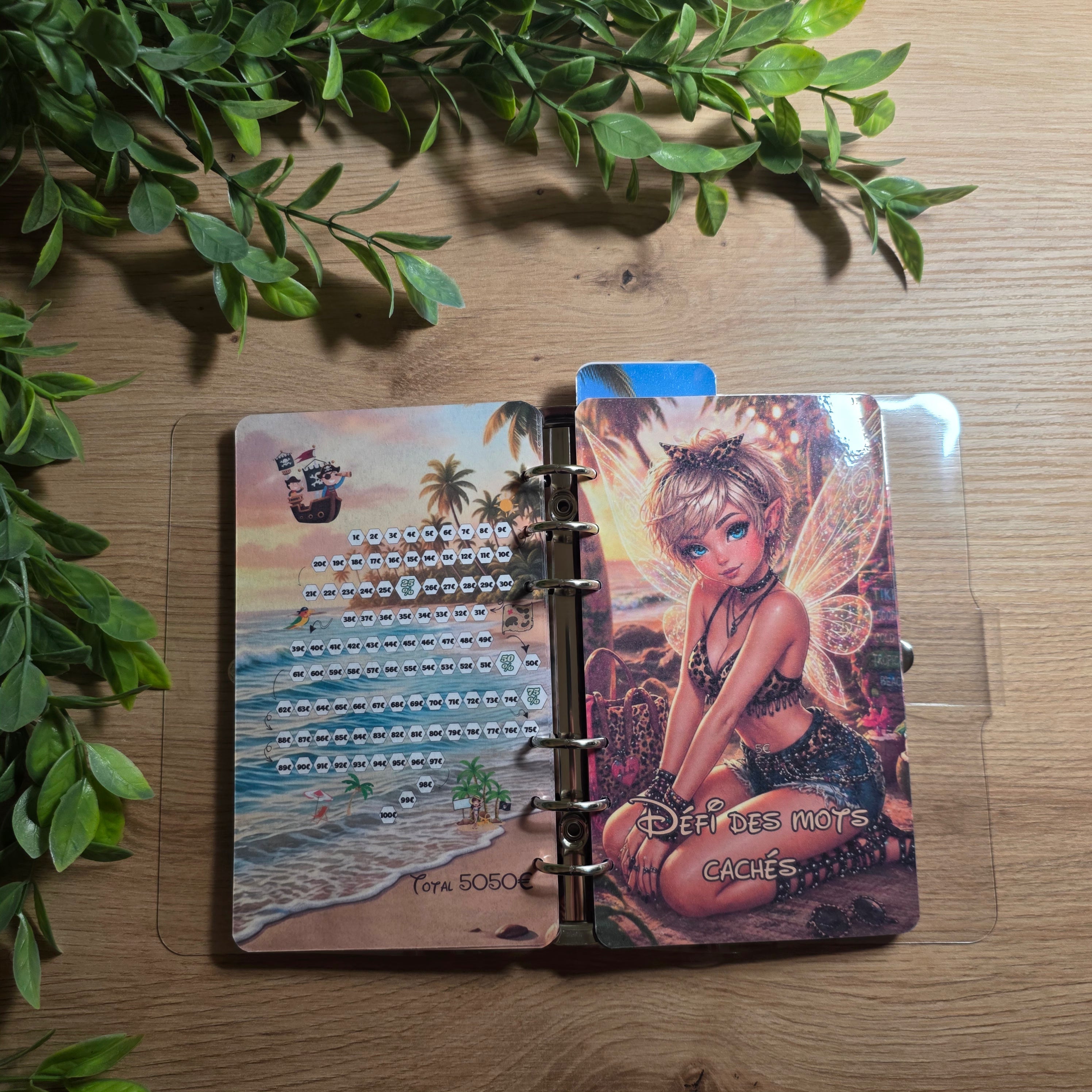 Classeur Défis Budgétaires – Félin Tropical 🐆 | Édition Léopard
