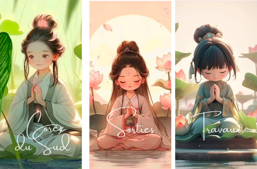 Kit personnalisé budgétaire - thème japonais