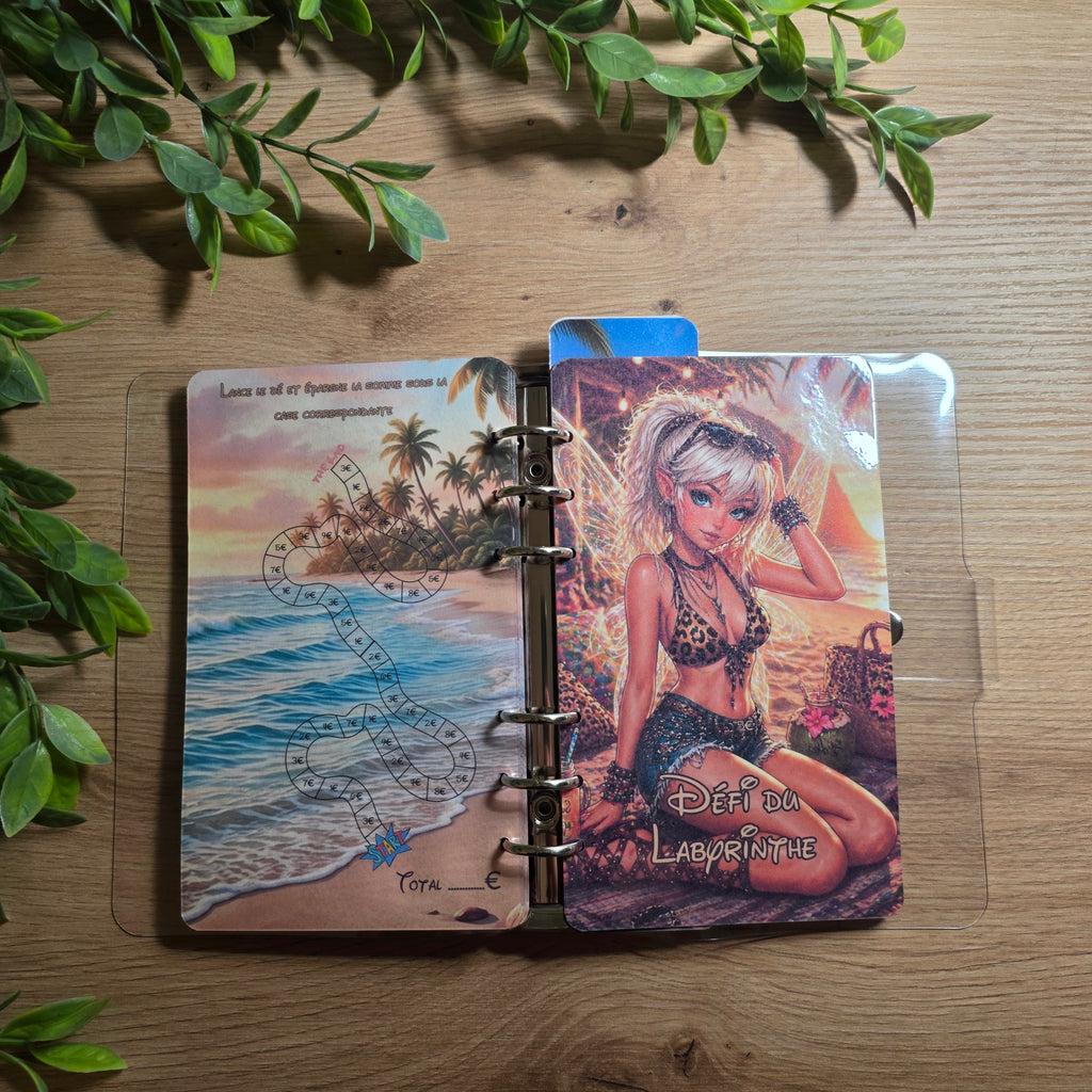 Classeur Défis Budgétaires – Félin Tropical 🐆 | Édition Léopard