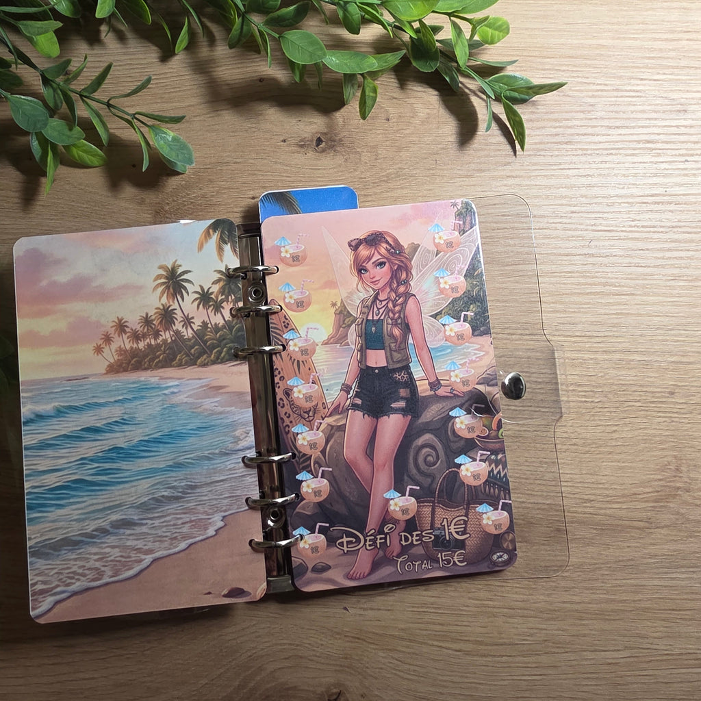 Classeur Défis Budgétaires – Félin Tropical 🐆 | Édition Léopard
