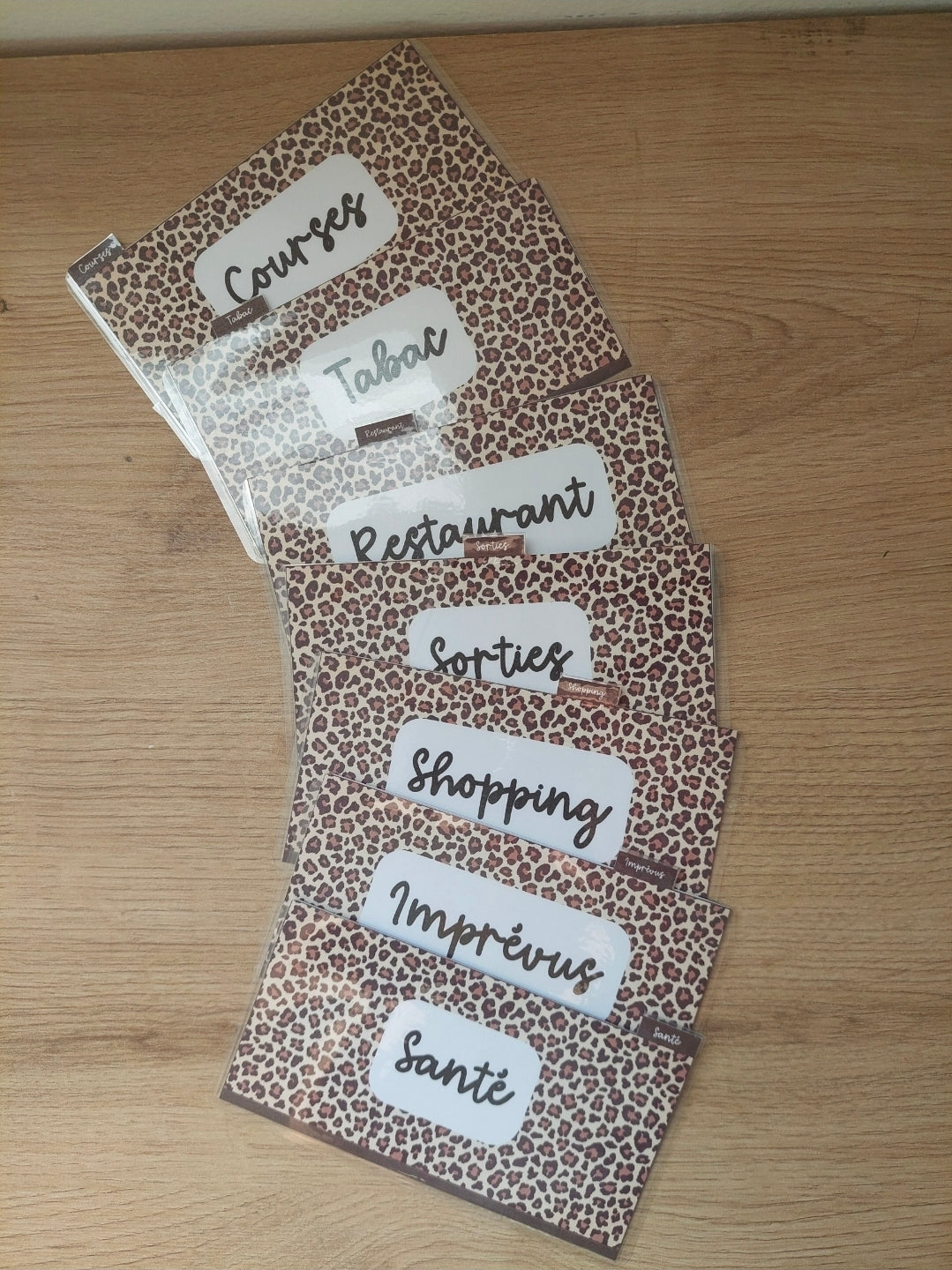 Kit de Démarrage Léopard - Budget Planner + Classeurs + Enveloppes