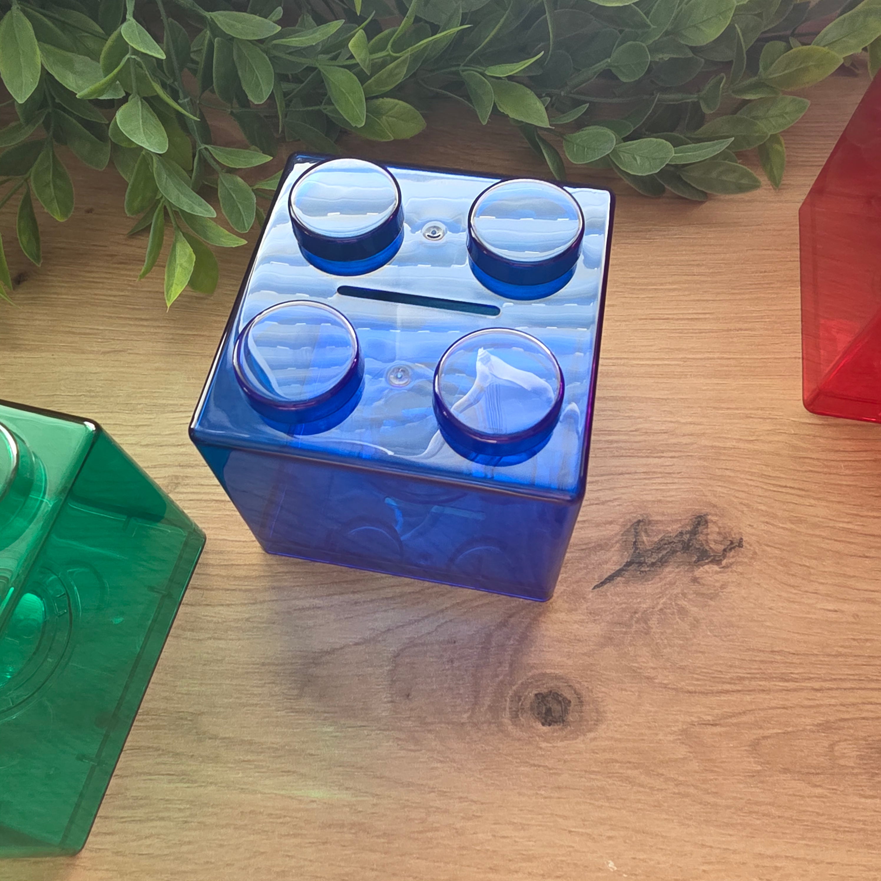 Tirelire Bloc Empilable Type Lego