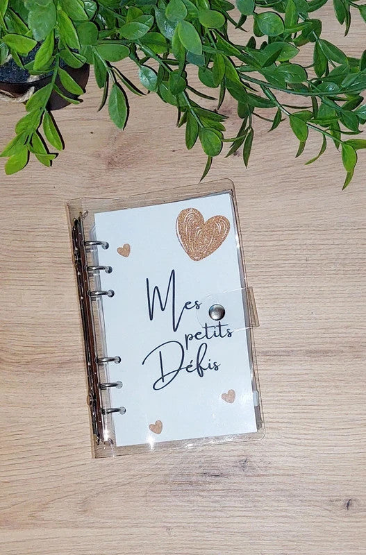 Kit de Démarrage Cœur Or - Budget Planner + Classeurs + Enveloppes